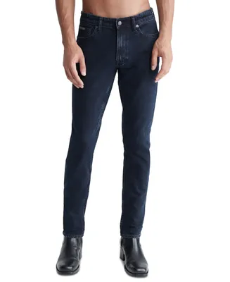 Calvin Klein Men's Slim Straight-Fit Stretch Jeans