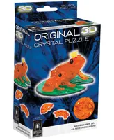 Bepuzzled 3D Crystal Puzzle Frog, 43 Pieces