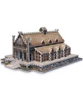 Wrebbit the Lord of the Rings Golden Hall Edoras 3D Puzzle, 445 Pieces