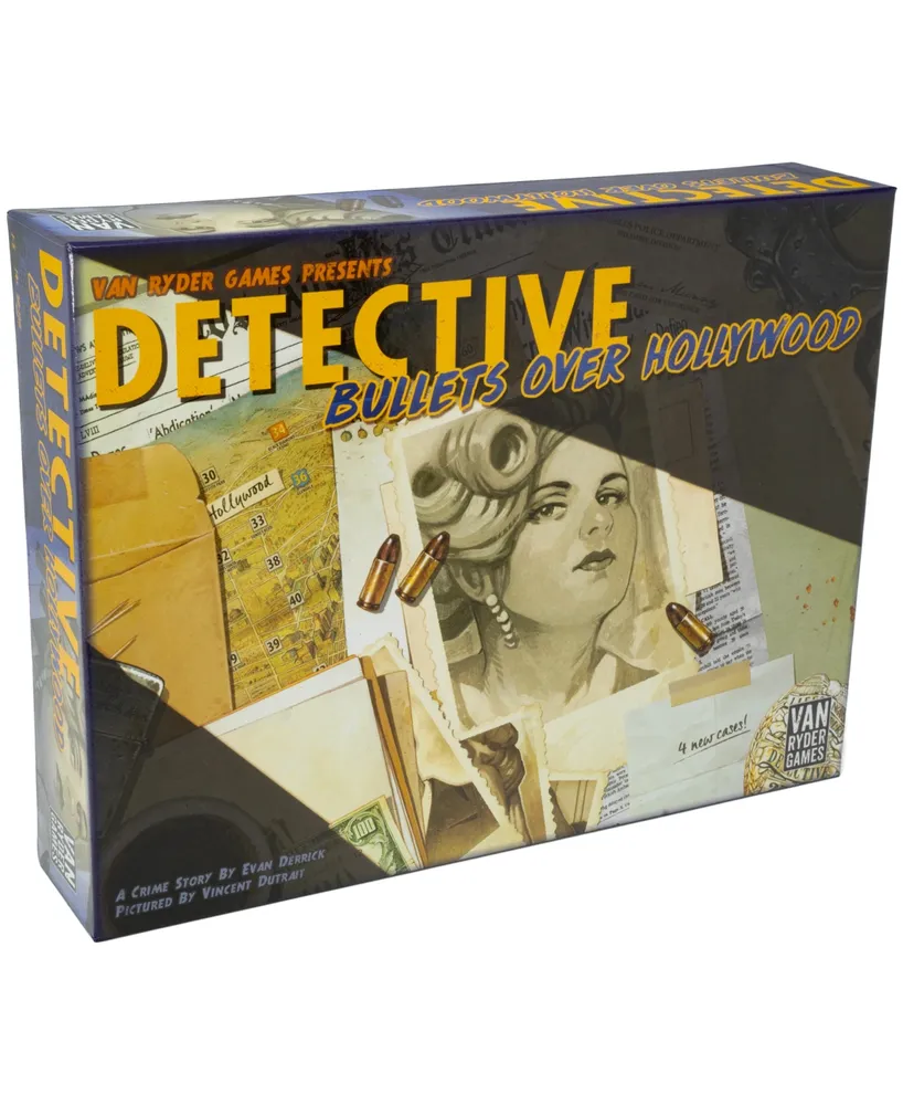 Van Ryder Games Detective City of Angels Strategy Game Bullets Over Hollywood Expansion