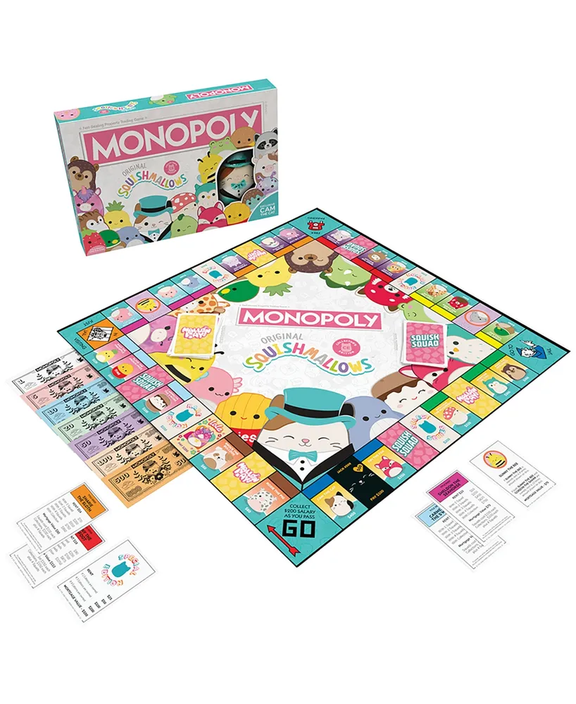 Usaopoly Monopoly Game Original Squishmallows Collector's Edition