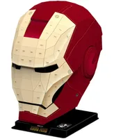 4D Cityscape Marvel the Infinity Saga Iron Man Helmet 3D Puzzle, 92 Pieces