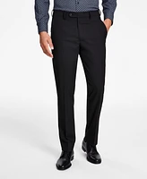 Alfani Men's Slim-Fit Stretch Solid Suit Pants, Created for Macy's
