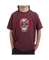 La Pop Art Boys Word T-shirt