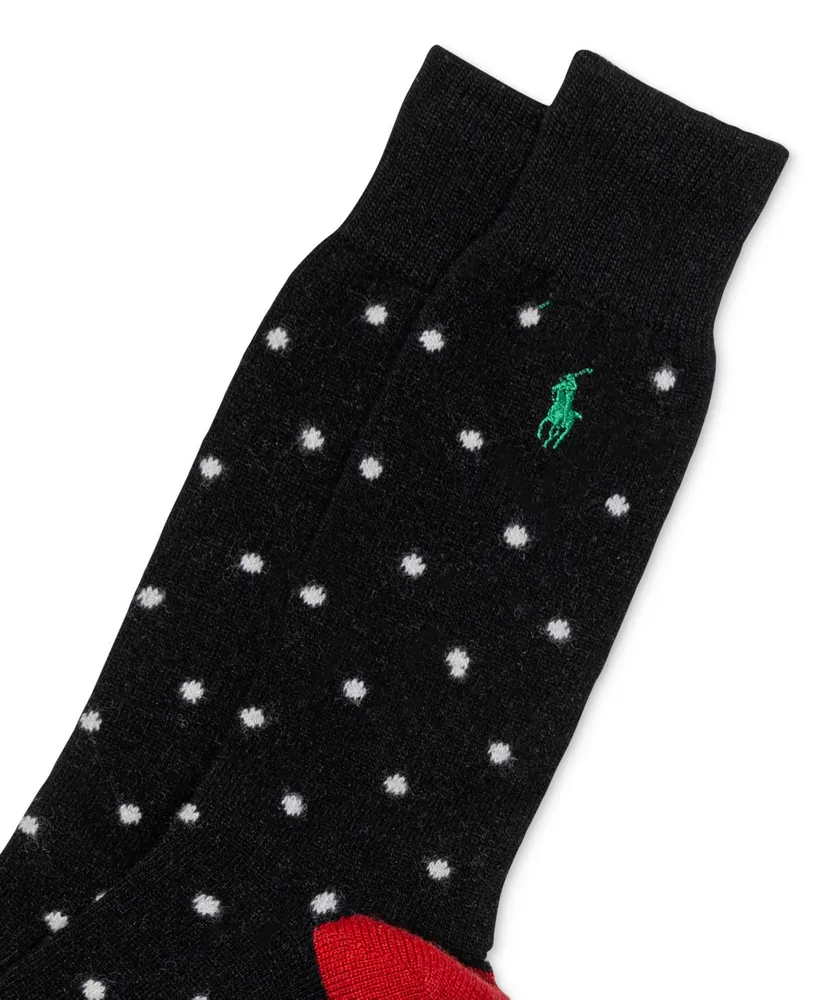 Polo Ralph Lauren Men's Printed Dot Socks