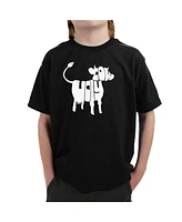 Big Boy's Word Art T-shirt - Holy Cow