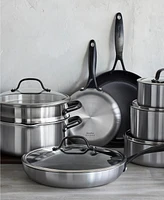 GreenPan Venice Pro Noir Tri-Ply Stainless Steel Ceramic Nonstick 13-Piece Cookware Set