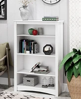 Prepac 31.5" 4-Shelf Composite Wood Home Office Standard Bookcase