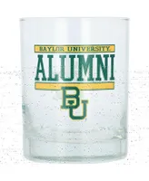 Baylor Bears 14 Oz Repeat Alumni Rocks Glass