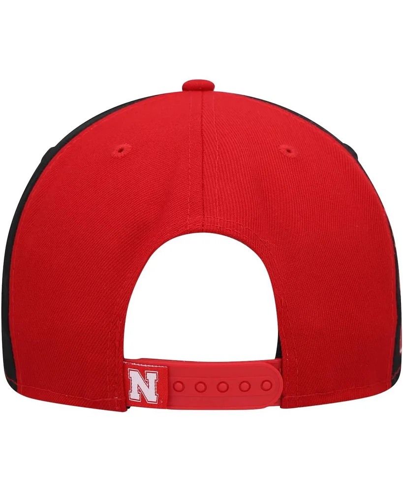 Men's New Era Scarlet Nebraska Huskers Outright 9FIFTY Snapback Hat