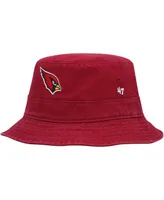 Men's '47 Brand Cardinal Arizona Cardinals Primary Bucket Hat