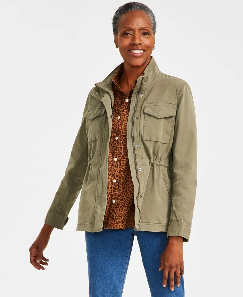 Style & Co Women's Twill Jacket, Created for Macy's