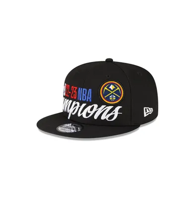 Men's New Era Black Denver Nuggets 2023 Nba Finals Champions Locker Room 9FIFTY Snapback Hat