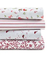 Charter Club Damask Designs Holiday Cotton Sheet Sets Created For Macys