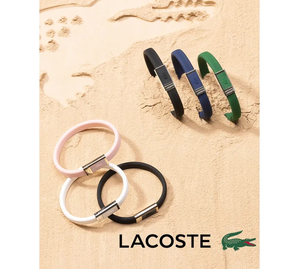 Lacoste Men's Silicone Bracelet