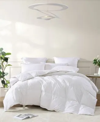 Royal Luxe All Season Warmth White Goose Feather Down Fiber Comforters Created For Macys