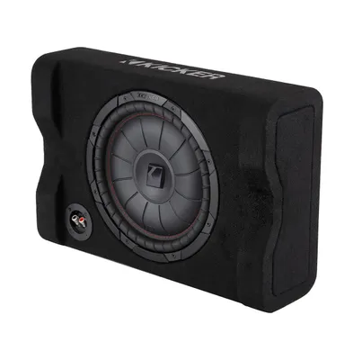 Kicker Down-Firing 12 inch CompVT subwoofer 2-Ohm Enclosure