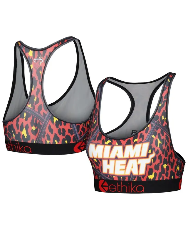 Ethika Women's Ethika Red Chicago Bulls Racerback Sports Bra