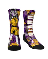 Youth Boys and Girls Rock 'Em Socks Anthony Davis Los Angeles Lakers Big Player Crew Socks