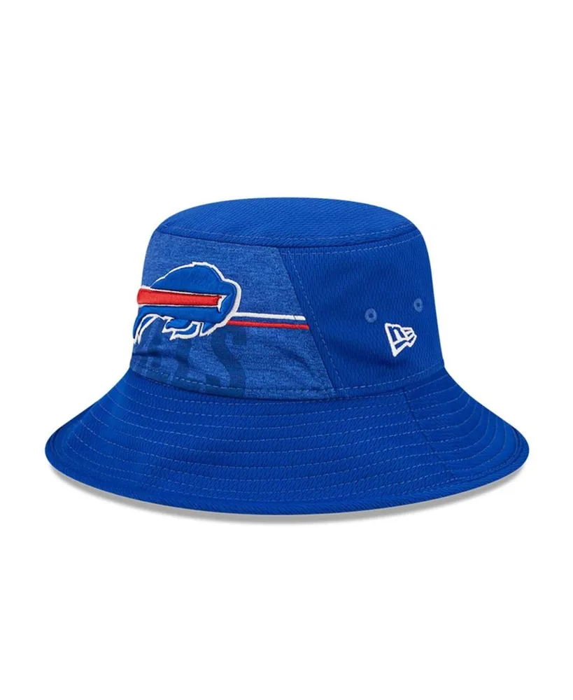 Men's New Era White Buffalo Bills 2023 NFL Training Camp Panama Bucket Hat