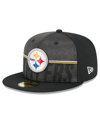 Men's New Era Black Pittsburgh Steelers 2023 Nfl Training Camp 59FIFTY Fitted Hat