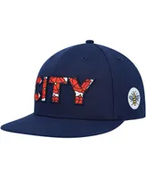 Men's Navy Manchester City Bode Snapback Hat