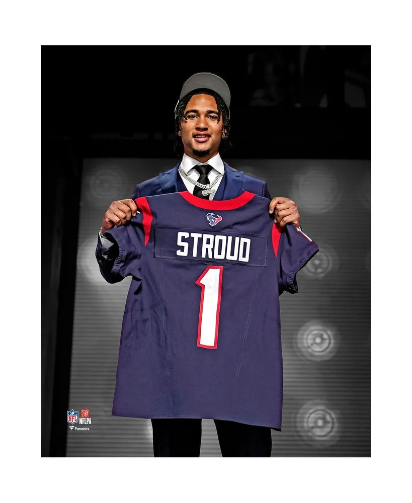 C.j. Stroud Houston Texans Unsigned Draft Night 16" x 20" Photograph