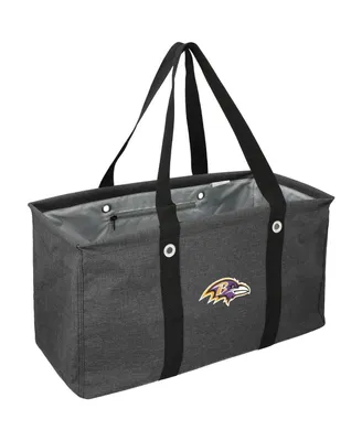 Men's and Women's Baltimore Ravens Crosshatch Picnic Caddy Tote Bag