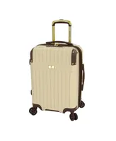 London Fog Brentwood Iii 20" Expandable Spinner Carry-On Hardside, Created for Macy's