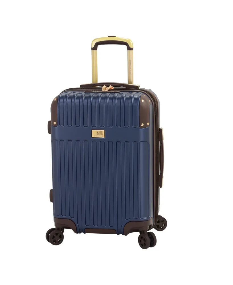 London Fog Brentwood Iii 20" Expandable Spinner Carry-On Hardside, Created for Macy's