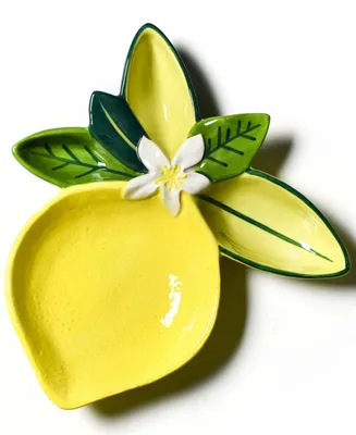 Coton Colors Lemon Platter 10''