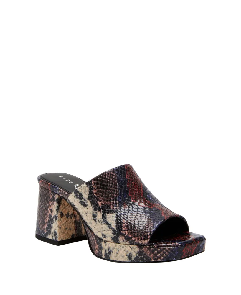 Katy Perry Women's The Surrprise Block Heel Platform Slides