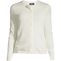 Lands' End Plus Size Cashmere Cardigan Sweater