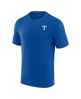 Men's Fanatics Signature Royal Texas Rangers Modal Short Sleeve T-shirt