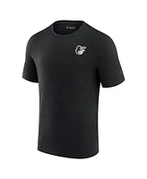 Men's Fanatics Signature Black Baltimore Orioles Modal Short Sleeve T-shirt