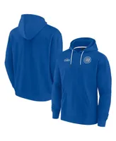 Men's and Women's Fanatics Signature Royal Chicago Cubs Super Soft Fleece Pullover Hoodie