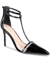 Aaj By Aminah Women's Yvonne Ankle-Strap Pointed-Toe Pumps