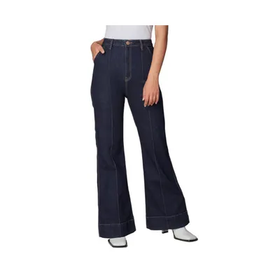 Women's Stevie-drb High Rise Flare Jeans