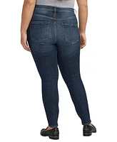 Jag Plus Size Maya Mid Rise Skinny Leg Jeans