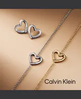 Calvin Klein Women's Stainless Steel Heart Bracelet