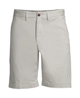 Lands' End Men's 9 Inch Comfort Waist Comfort First Knockabout Chino Shorts