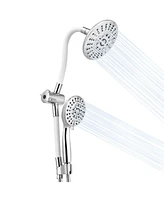 Costway High Pressure Shower Head Combo Handheld Shower Head & Rainfall Showerhead