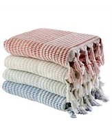 Skl Home Long Borough Turkish Cotton Bath Towel, 54" x 28"