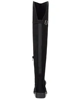 Sun + Stone Women's Anyaa Wide-Calf Buckled Over-The-Knee Boots, Created for Macy's