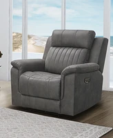 Gabrielle Fabric Power Recliner with Power Headrest