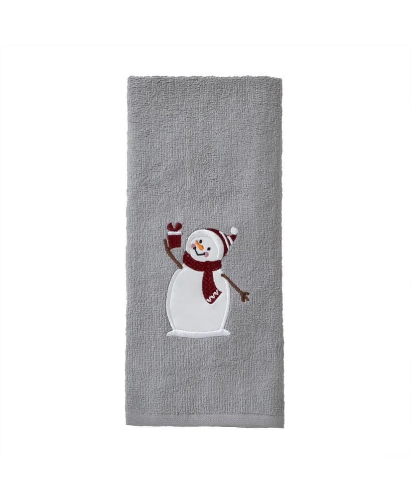 Skl Home Holidays Cotton Hand Towel 6 Piece Set, 25" x 16"