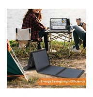 Portable Solar Panel, 40W Charge Capacity, Durable, Foldable and Easy to Carry