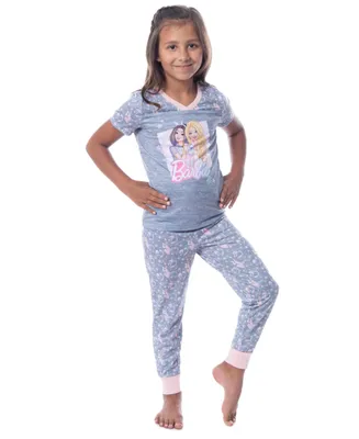 Barbie Girls Unicorn Skipper T-Shirt And Pants Jogger Pajama Set