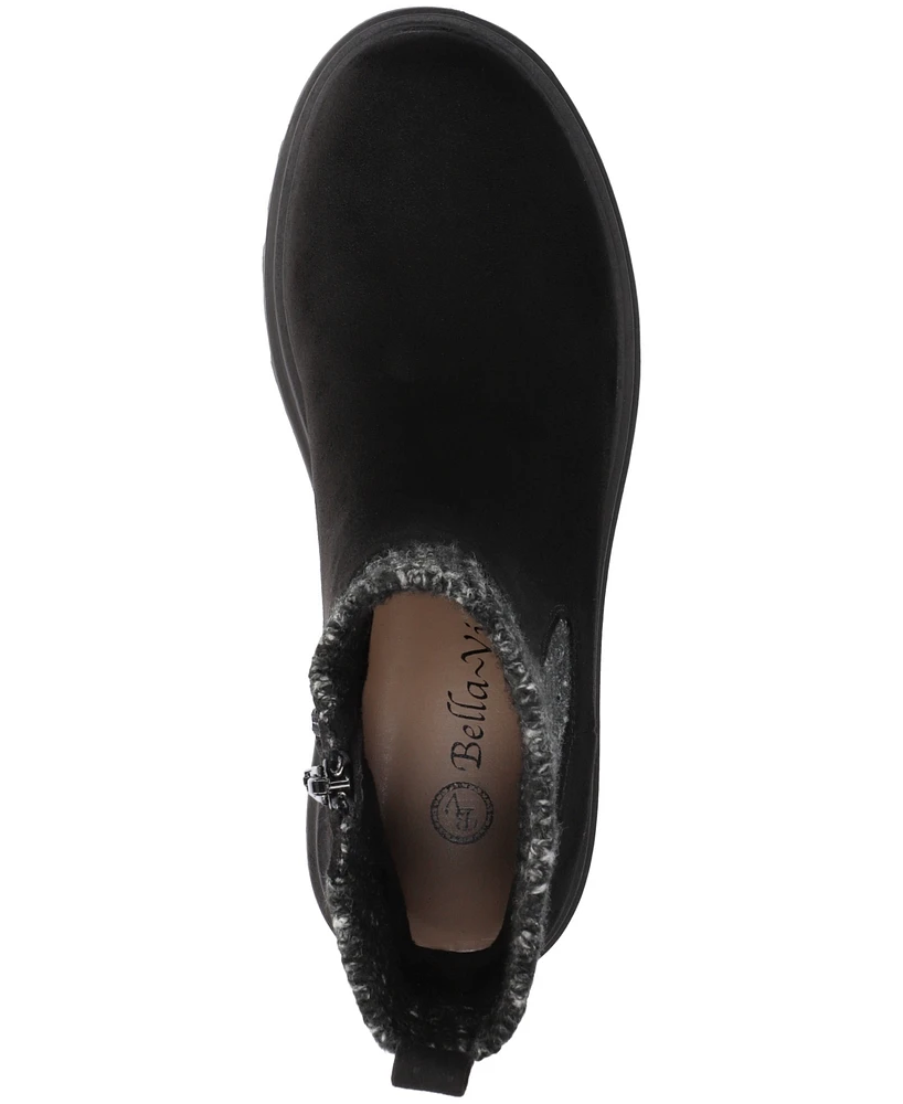 Bella Vita Women's Gable Block Heel Booties