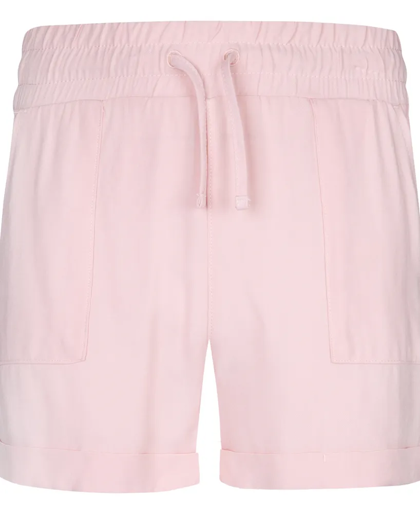 Hurley Big Girls Woven Elastic Waistband Shorts